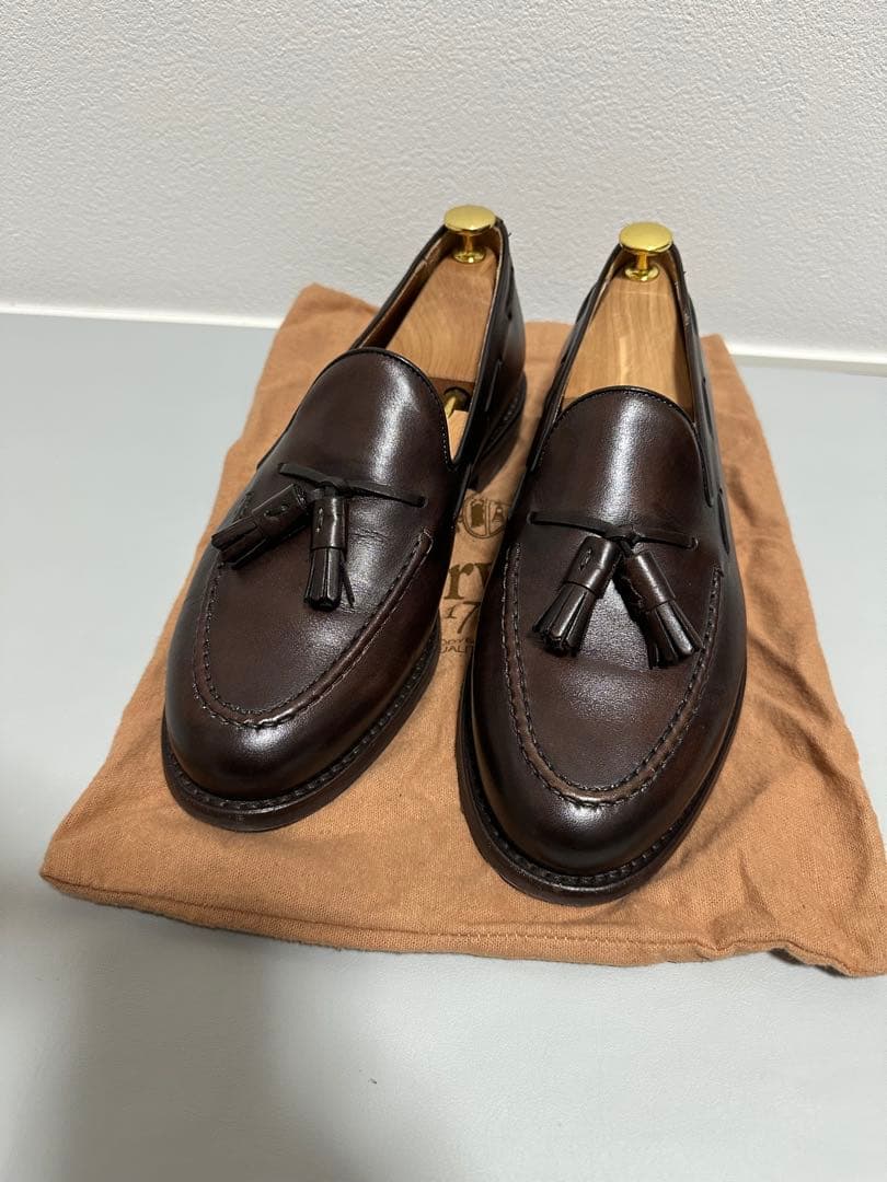 Berwick 1707 タッセルローファー UK6 ダイナイトソール - メルカリ