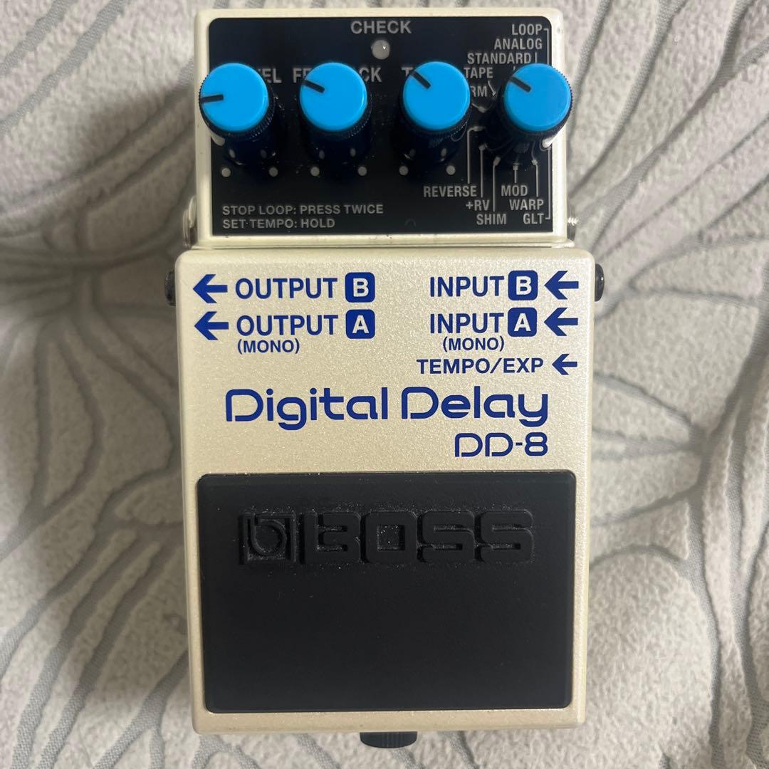 美品‼️ BOSS デジタルディレイ／DDー8 BOSS Digital Delay DD-8 エフェクター デジタルディレイ 【ステレオ
