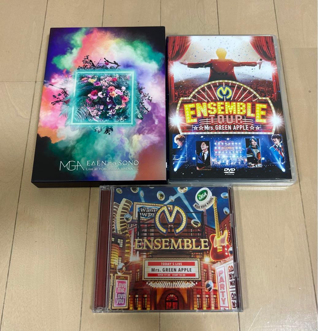 Mrs.GREEN APPLE ミセスグリーンアップル ENSEMBLE DVD Mrs.GREEN APPLE ミセスグリーンアップル ENSEMBLE DVD - メルカリ