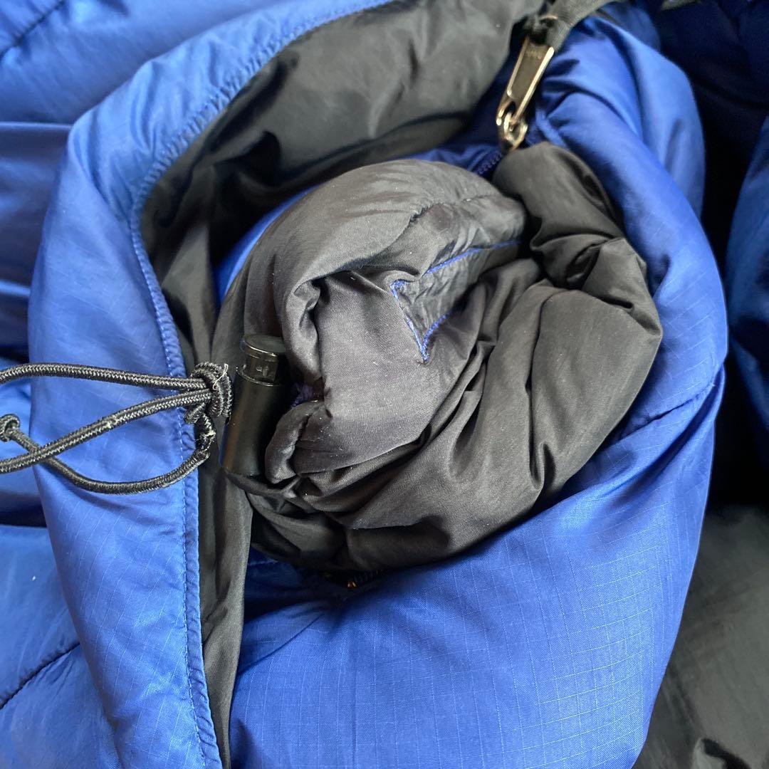 90's 旧タグ old mont-bell モンベル ダウンジャケット ブルー - メルカリ