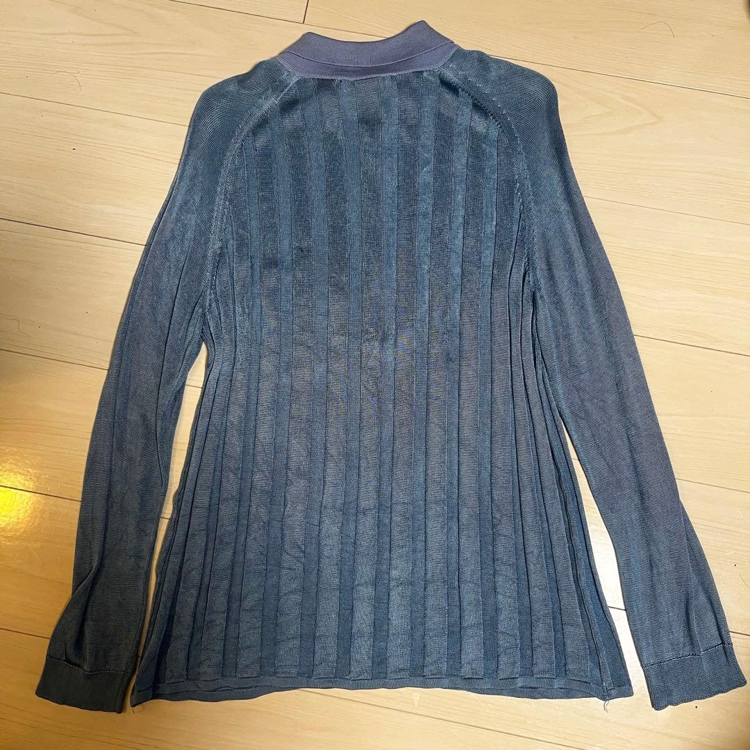 定価4.7万】HOPE ポロニット セーター ブルー - メルカリ