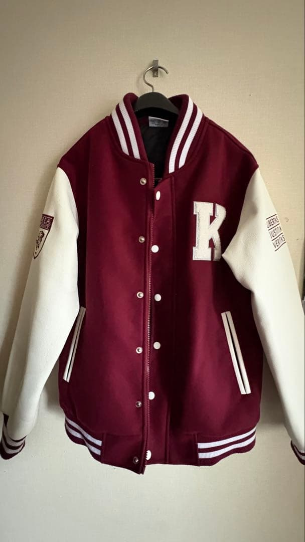 KOREA UNIVERSITY スタジャン 韓国 高麗大学 スタジャン - メルカリ