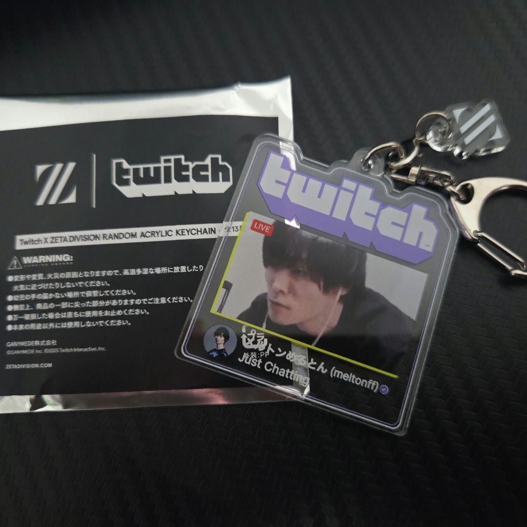 TGS2025 ZETA DIVISION × Twitch アクキー メルトン - メルカリ