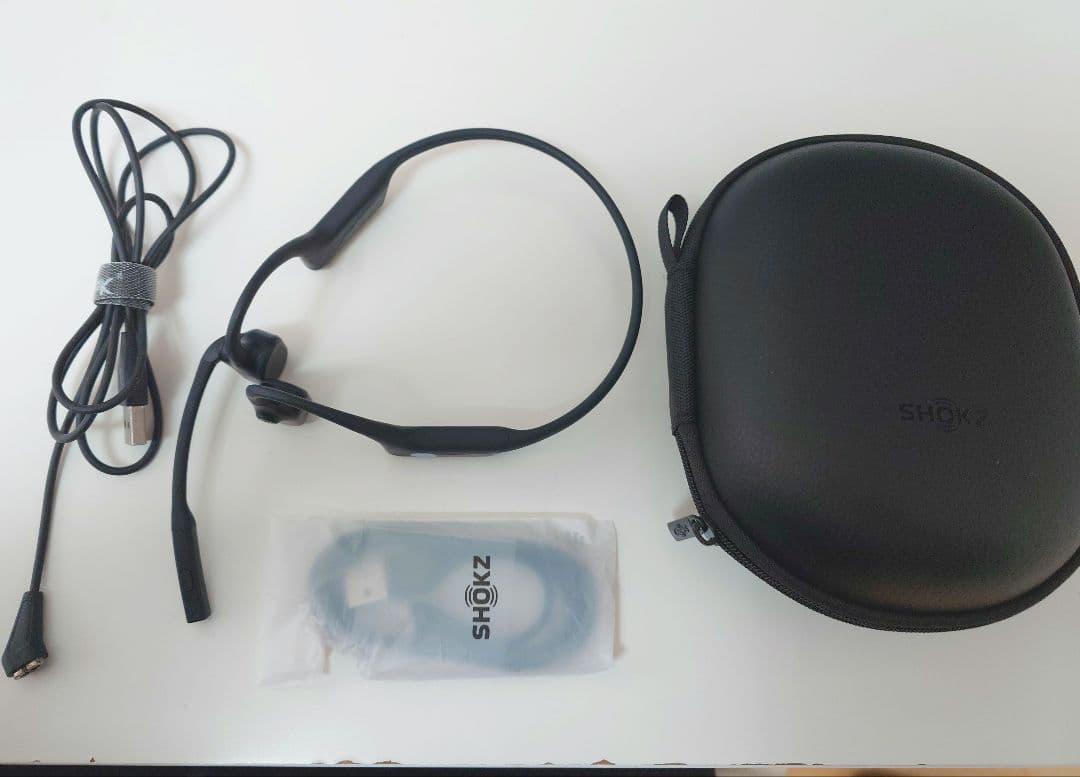 Shokz OpenComm2 骨伝導ヘッドセット C110 　動作確認済 OpenComm2 ビジネス骨伝導ヘッドセット - Shokz(ショックス) 日本