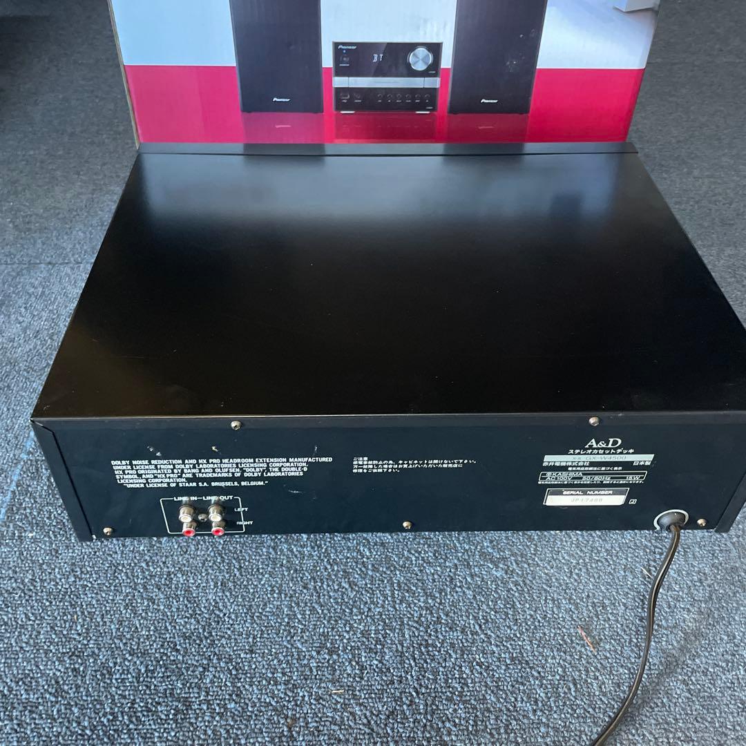 A&D デュアルカセットデッキ GX-W4500 ジャンク - メルカリ