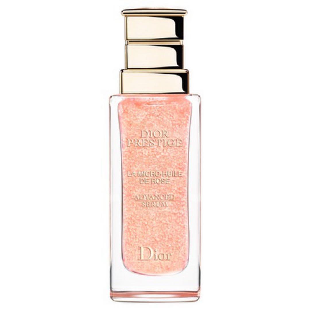 新品未開封　DIOR プレステージマイクロユイルドローズセラム 50ml 試してみた】Dior プレステージ マイクロ ユイル ド ローズ セラムの
