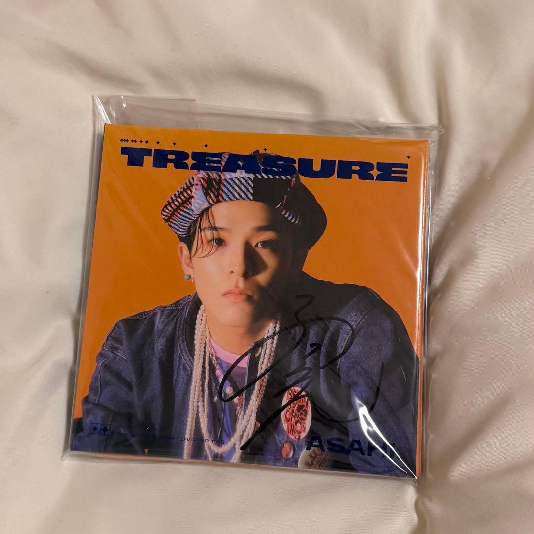 TREASURE アサヒ 直筆サイン入り アルバム treasure アサヒ 直筆サイン - メルカリ