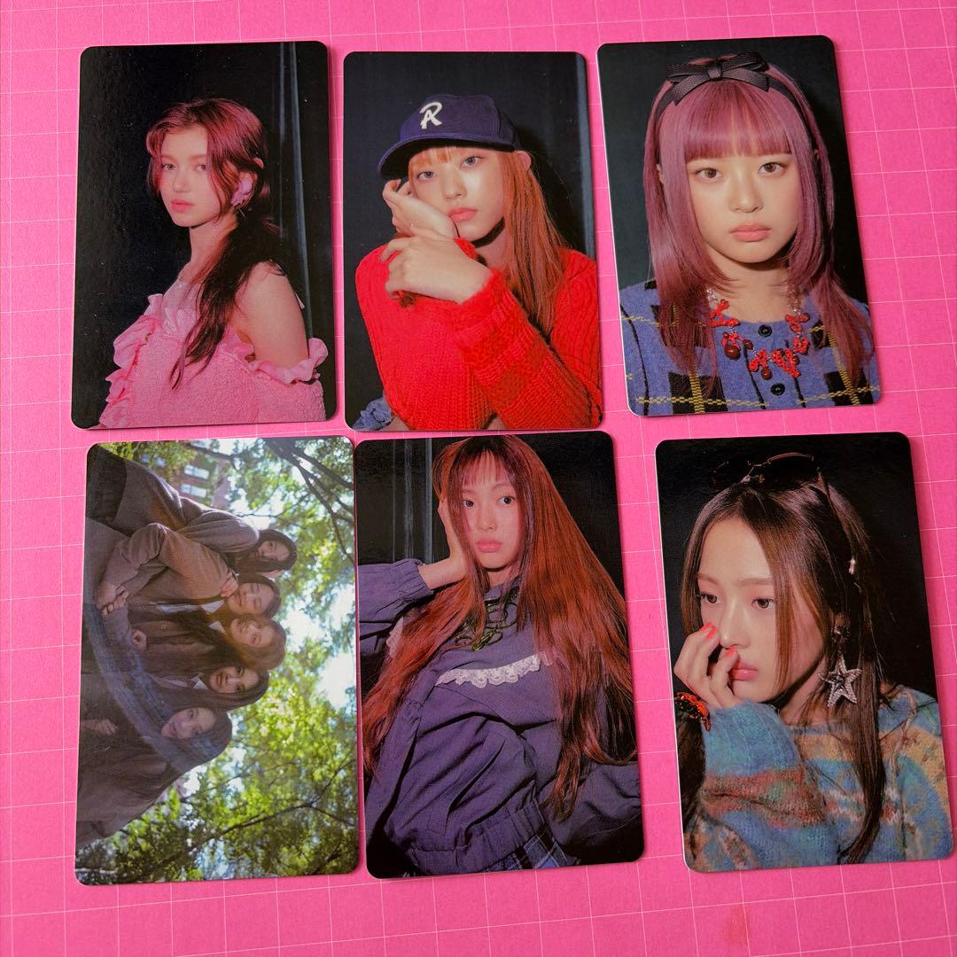 newjeans Weverse 特典トレカ 公式 ヘリン ミンジ ハニ pc - メルカリ