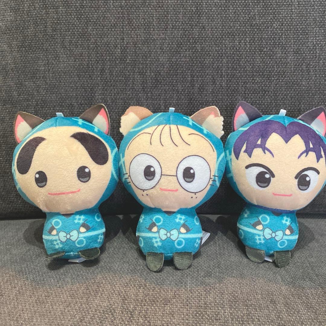 忍たま乱太郎 まるっとちんまりぬいぐるみ 乱太郎 きり丸 しんベヱ