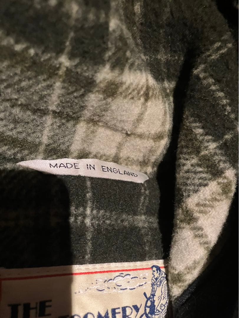 極上 英国製 Montgomeryウール ダッフルコート ダークグレー