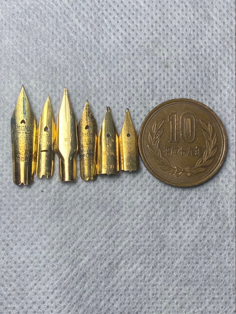 No.115 金無垢18K 0.62g 14k 1.19g 金 24K 純金