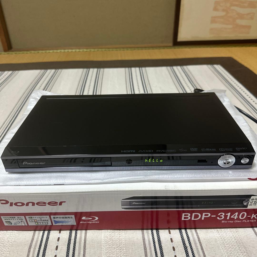 Pioneer BDP-3140-K Blu-rayプレーヤー - メルカリ