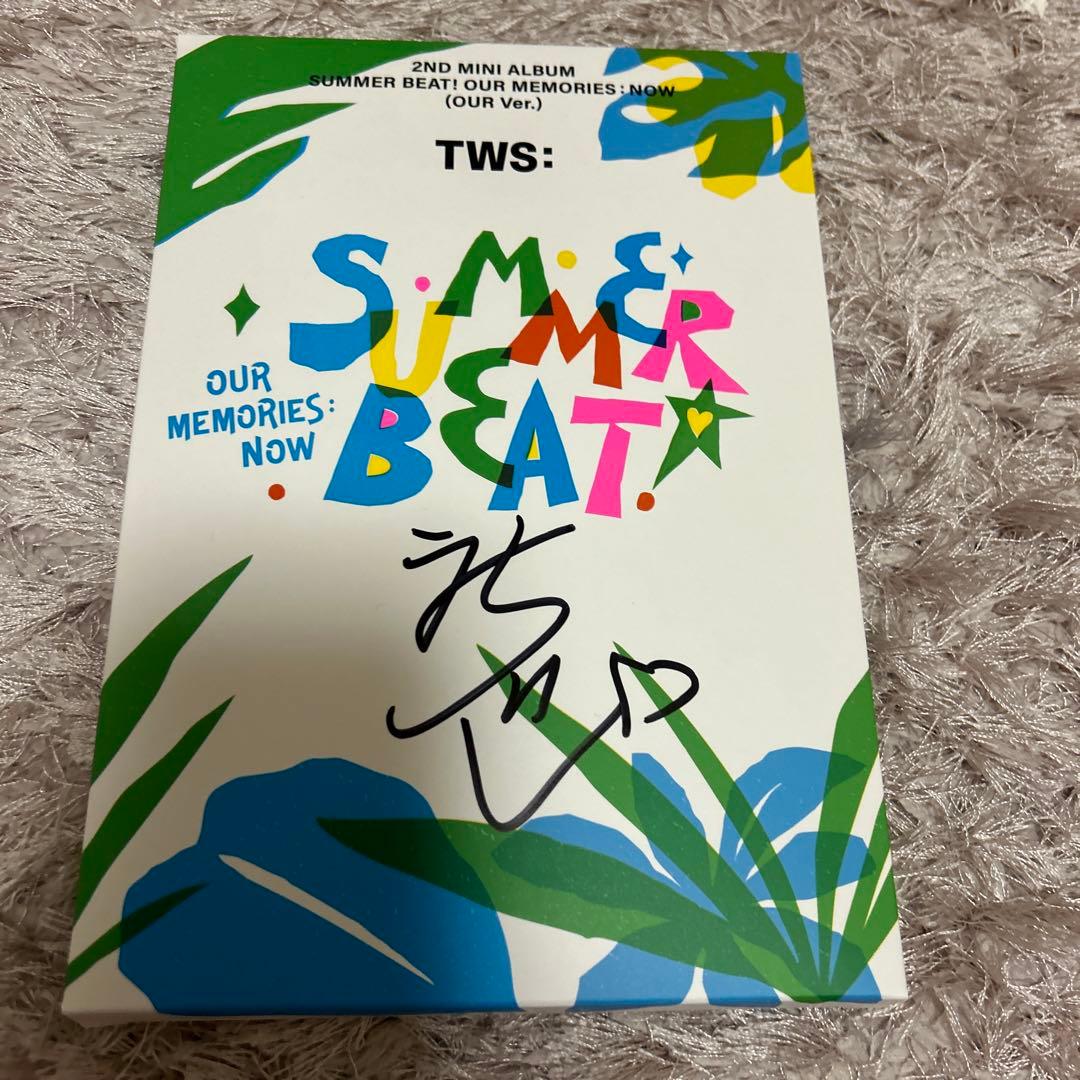 TWS SUMMER BEAT! OUR ハンジン サイン CD - メルカリ