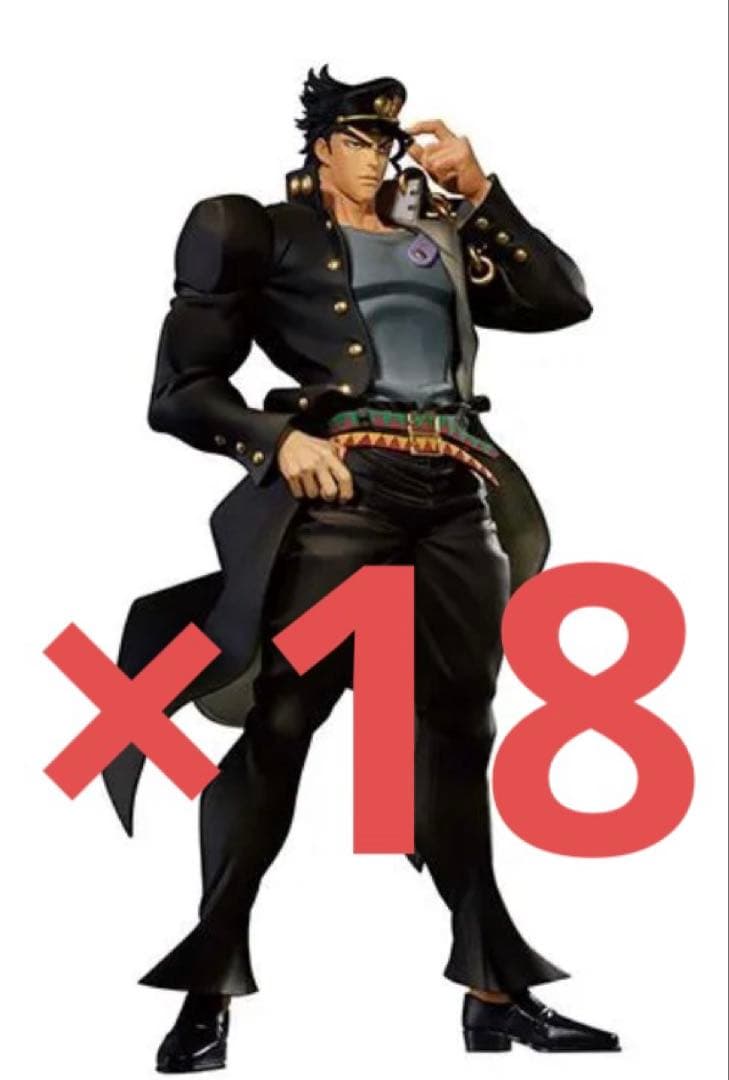 ジョジョの奇妙な冒険 Mometria 空条承太郎 ×18個 ジョジョの奇妙な冒険 スターダストクルセイダース Mometria 空条承