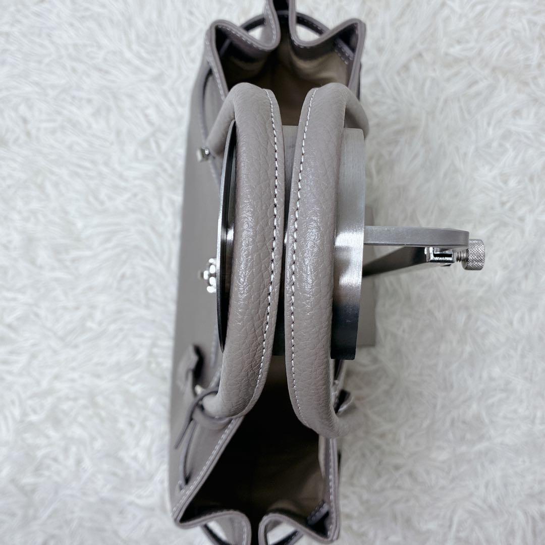 専用✨極美品 傳濱野 ミーティア Mietia グレージュ 皇室御用達 カデナ