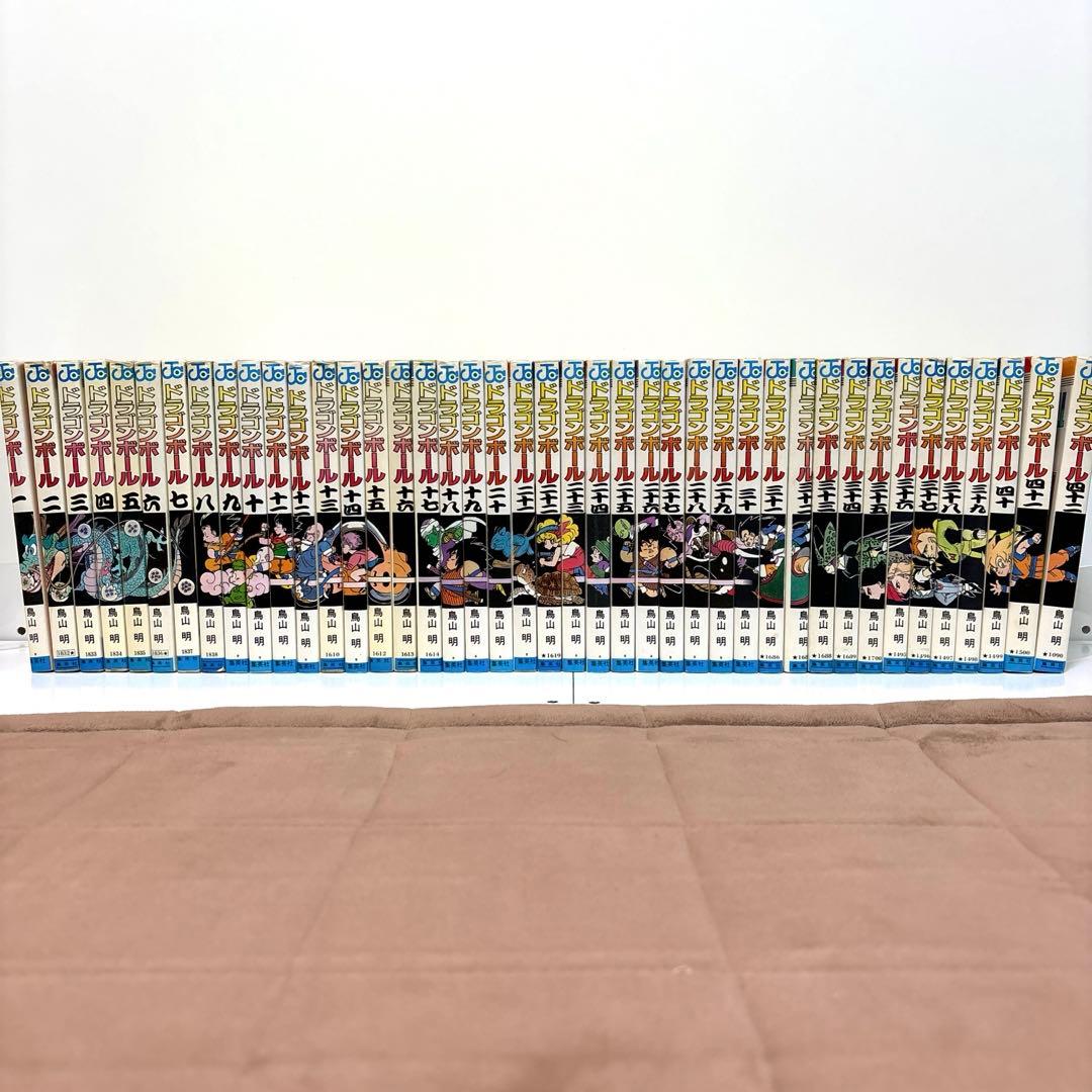 値下げ中 旧表紙 ドラゴンボール全巻セット(1〜42巻) 初版13冊あり