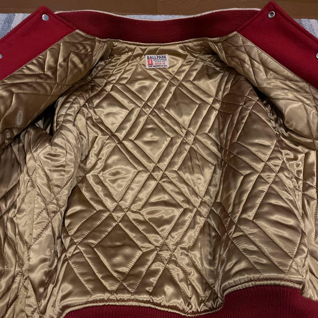 タコ様専用 BALLPARK スタジャン サイズ38 レッド - メルカリ