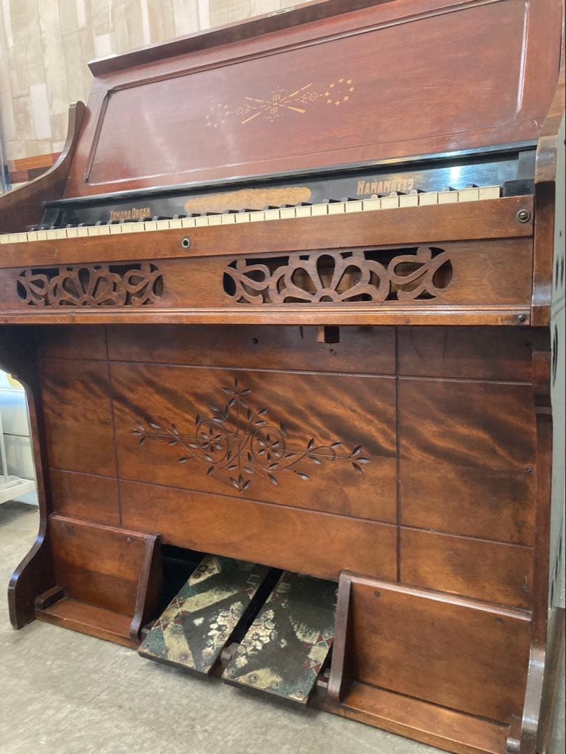 希少 YAMAHA ORGAN HAMAMATSU アンティーク 足踏みオルガン