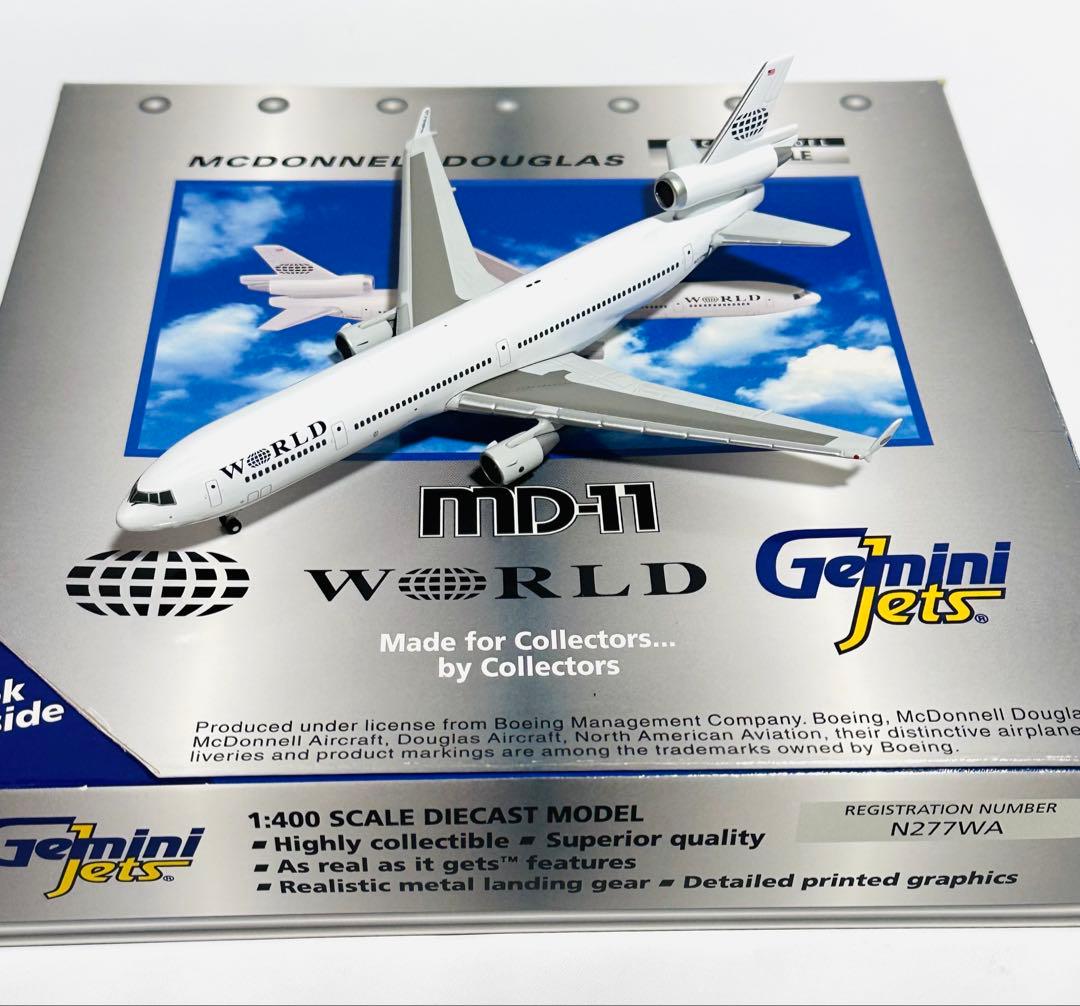 Gemini 1/400 MD-11 ワールド航空(World Airways) - メルカリ