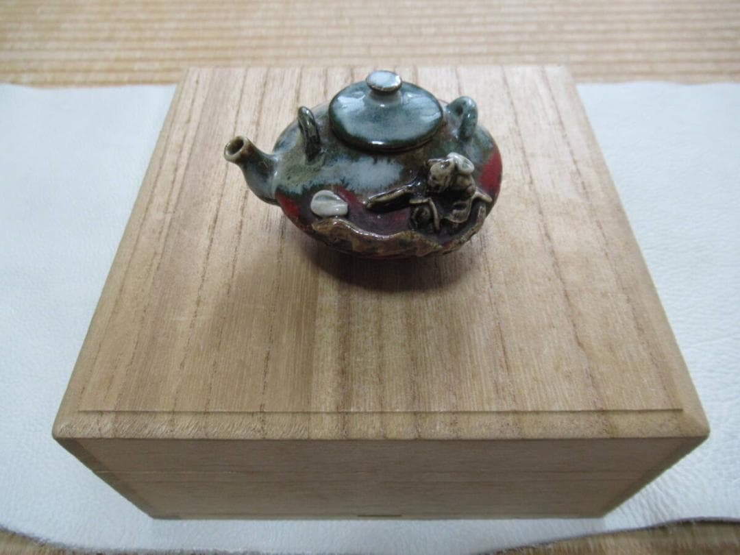 極希少 1897年頃 明治30年◇隅田焼 初代 井上良斎『老人が