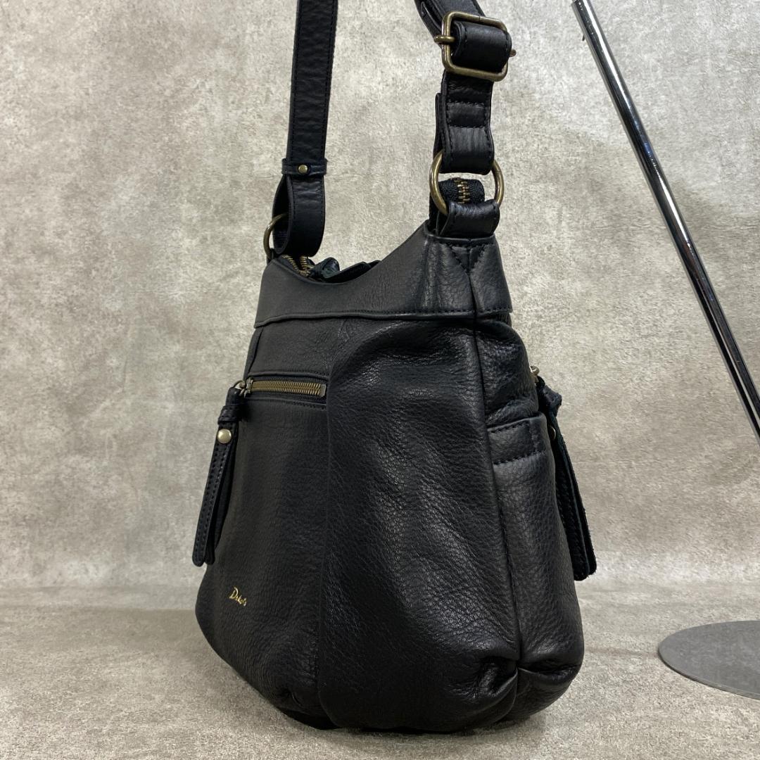 極美品】 DAKOTA ダコタ ルーチェ 日本製 牛革 ショルダーバッグ