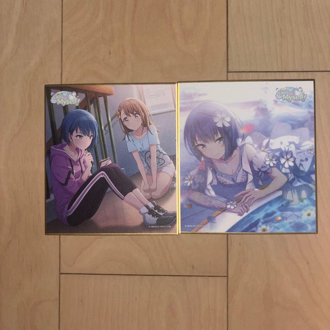 プロセカ カラマイ 桐谷遥 ミニ色紙 - メルカリ