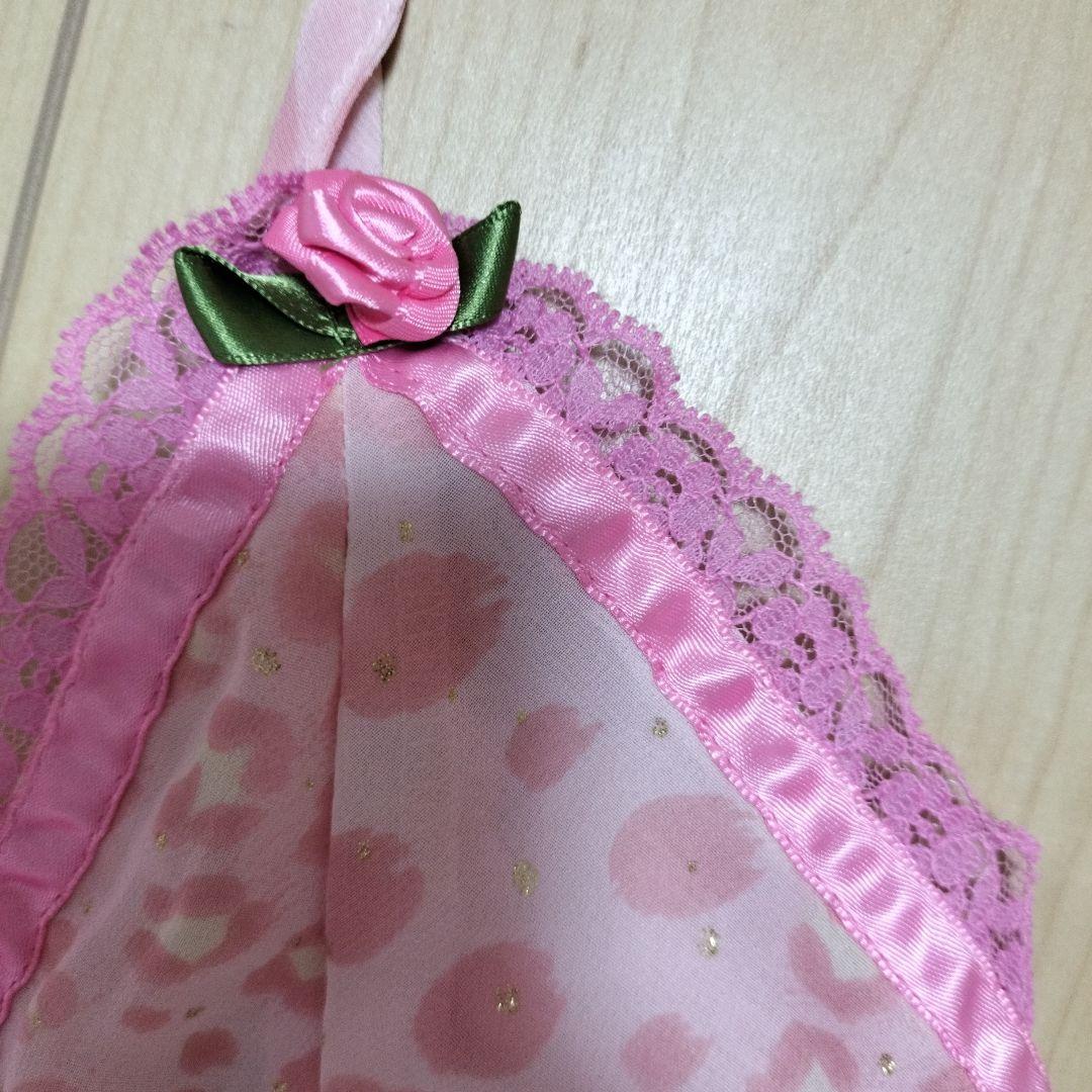 MA＊RS ピンク ヒョウ柄 シフォン キャミソール Sugargloss - メルカリ