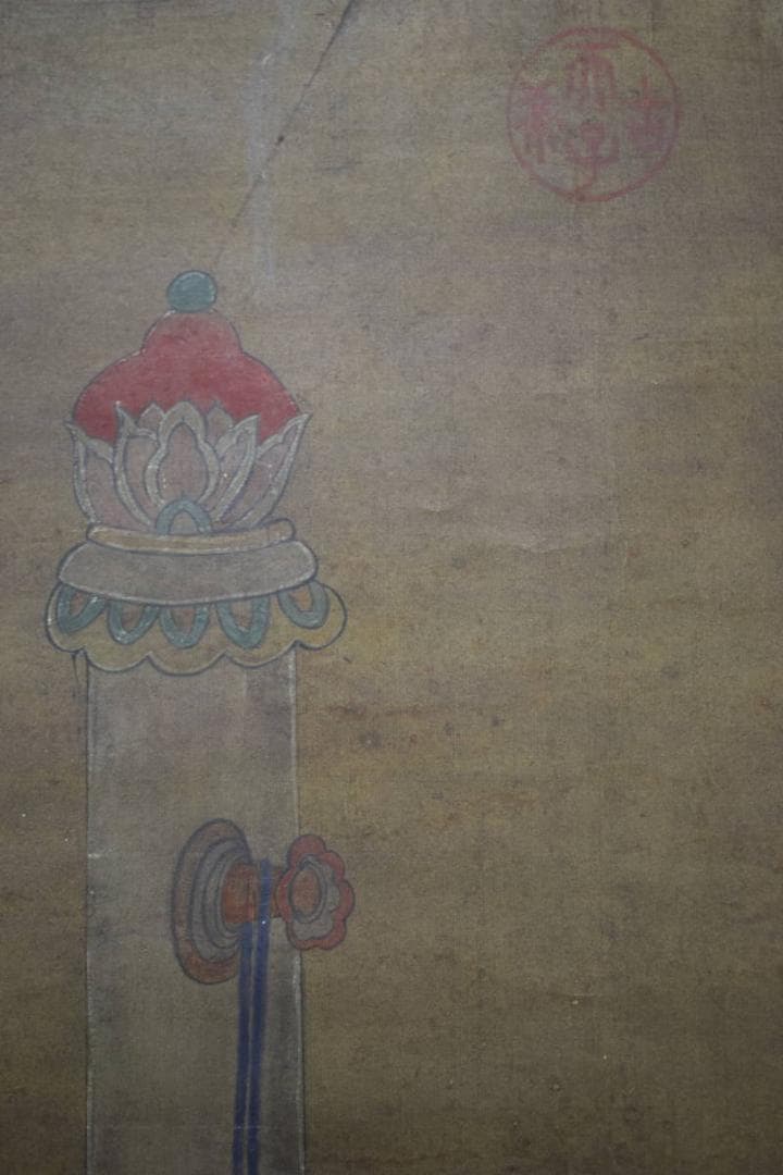 真作/子昴/馬図/中国画？/大幅/布袋屋掛軸HJ-928 - メルカリ