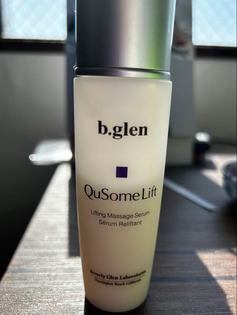 b.glen QuSome Lift リフティングマッサージセラム 残6割ほど - メルカリ