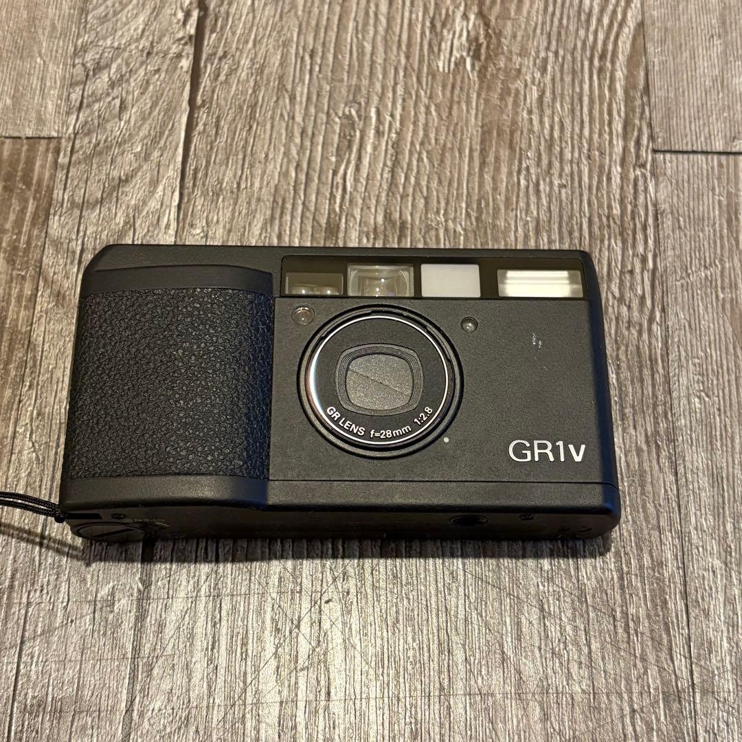 RICOH GR1v コンパクトフィルムカメラ ブラック RARE Boxed Ricoh Gr1v Date: Black 35mm Film Camera - Tested - Etsy