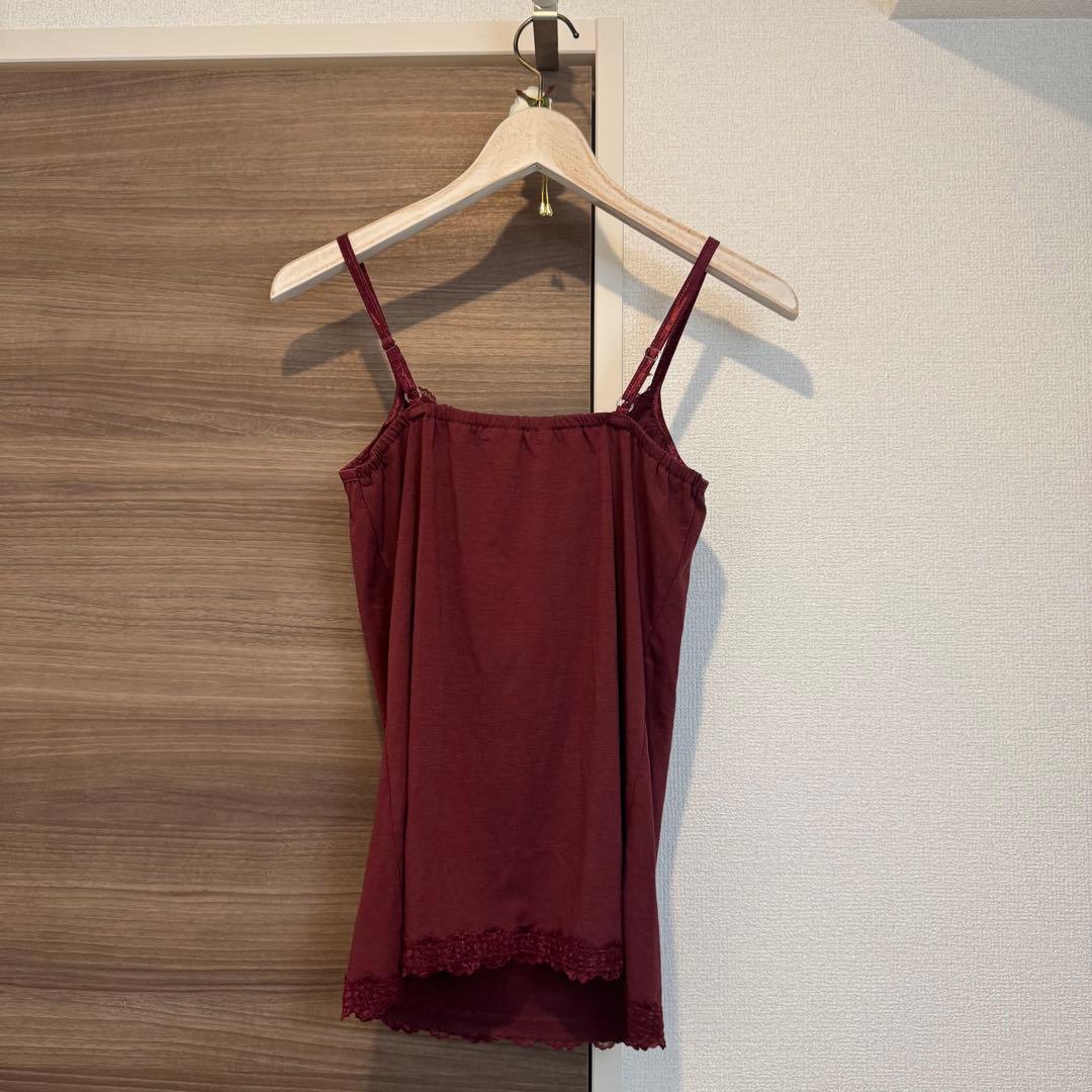 希少】00s 美品 axes femme ビッグ リボン キャミソール 赤 M - メルカリ