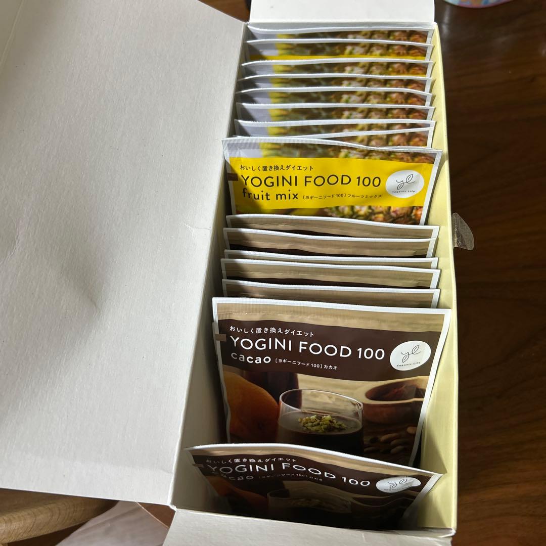 てん　YOGINI FOOD 100 フルーツミックス・カカオ　20個 Yoganic Life ヨギーニフード100 フルーツミックス: 美容・健康LAVA