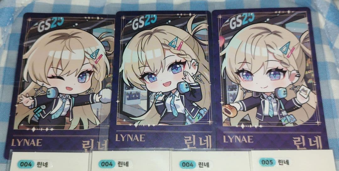 韓国限定 【GS25 × 鳴潮】フォトカード ティブティブシール リンネー
