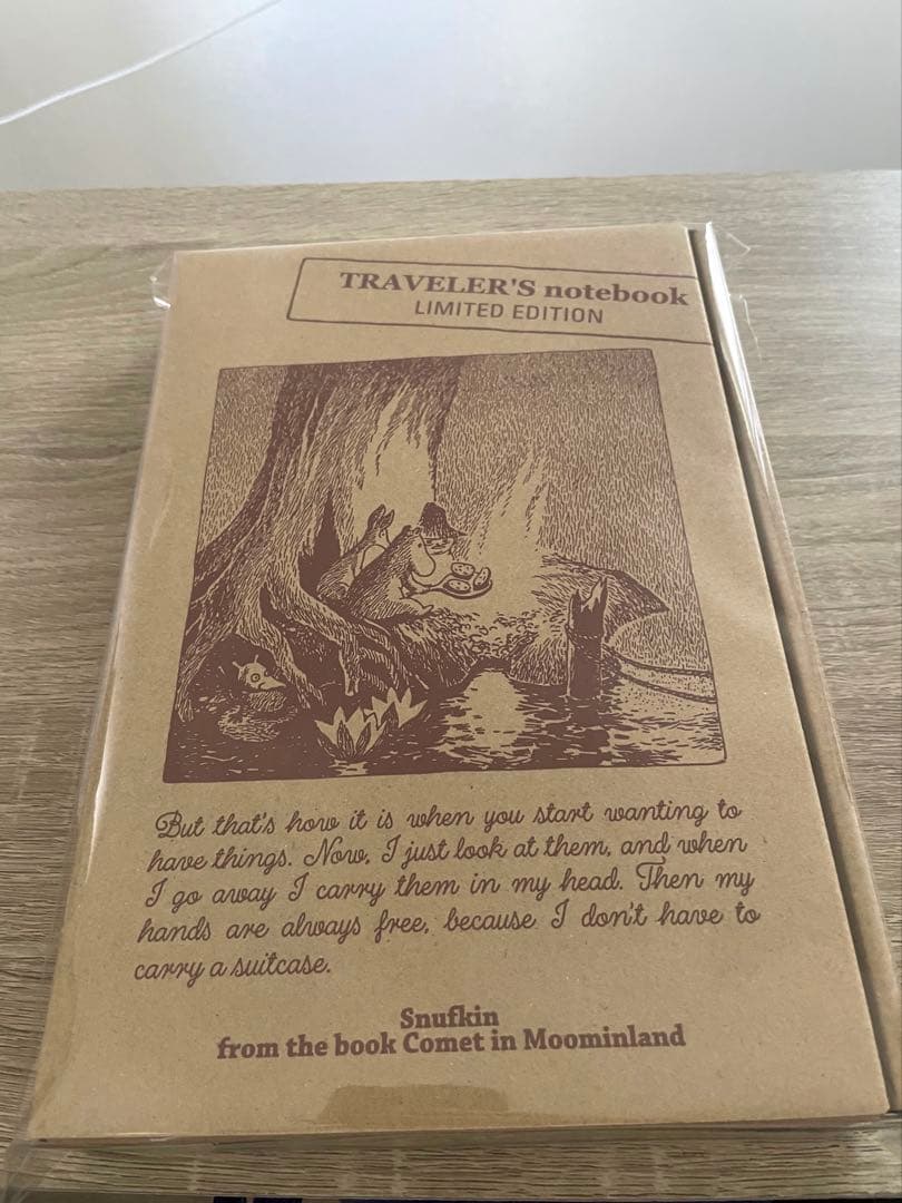 【新品未開封】ムーミン 限定版 トラベラーズノート2024 MOOMIN 彗星 トラベラーズノート 限定セット MOOMIN ムーミン一家 - TRAVELER'S