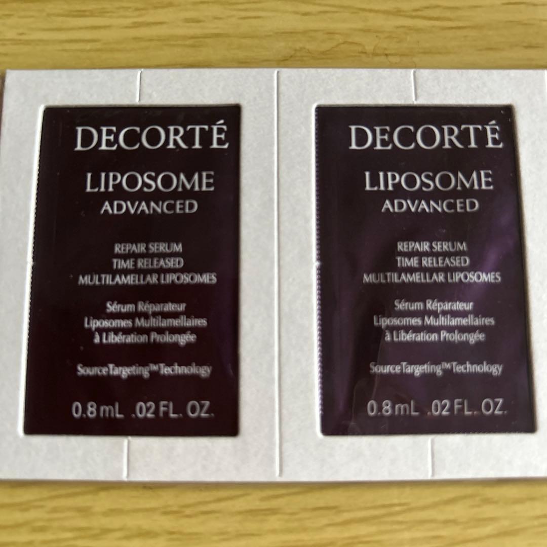 DECORTÉ LIPOSOME ADVANCED 0.8mL×2 - メルカリ