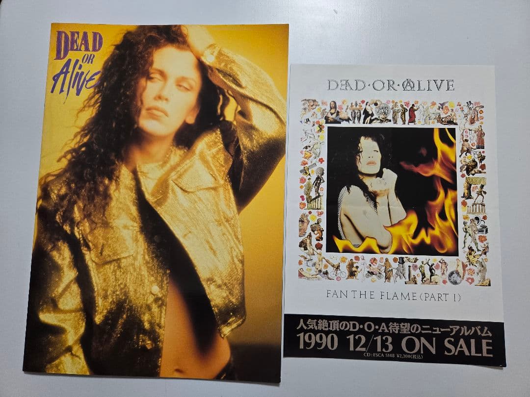 デッドオアアライブ　ツアーパンフ　DEAD OR ALIVE ピート・バーンズ デッド・オア・アライヴ 最新リミックスプロジェクトアルバム『Pete