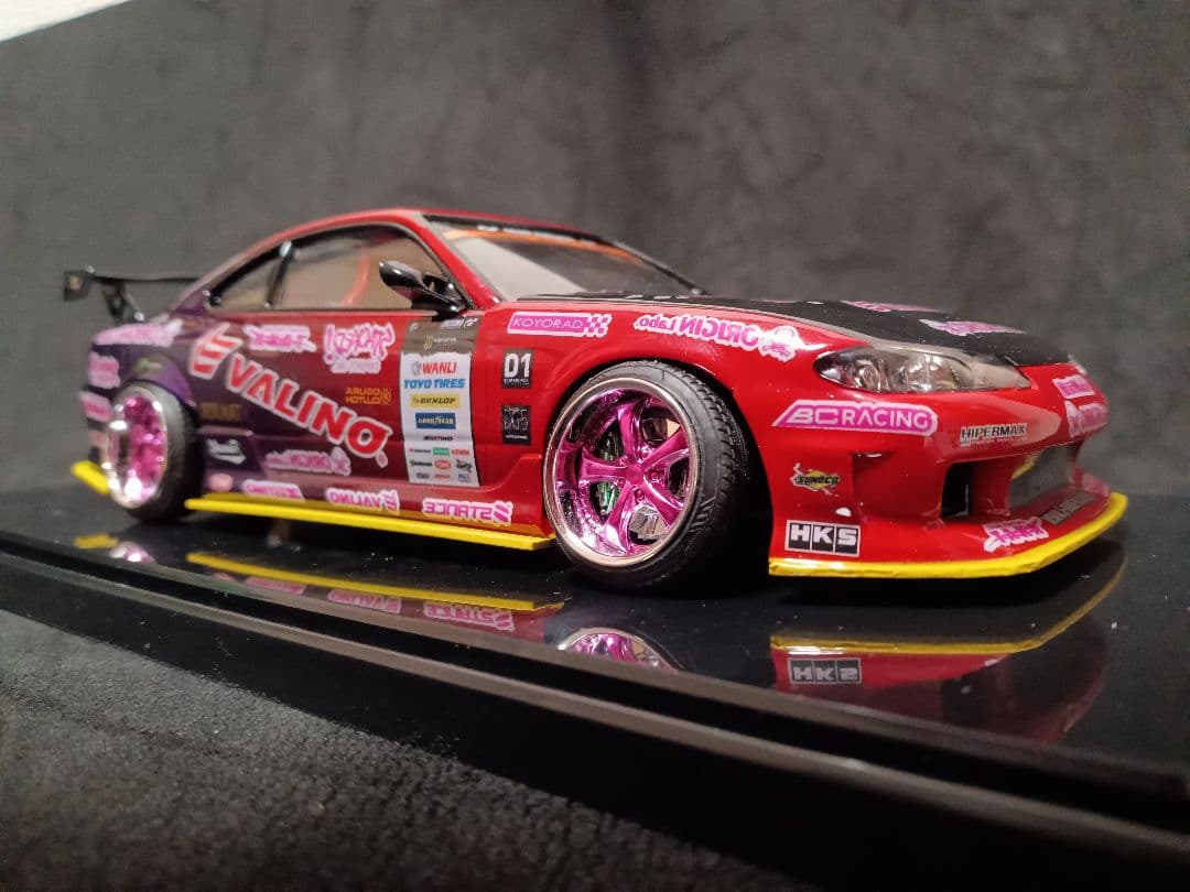 1/24 ニッサン S15 シルビア D1 プラモデル 完成品 ケース付き 1/24 ニッサン S15 シルビア D1 プラモデル 完成品 ケース付き - メルカリ