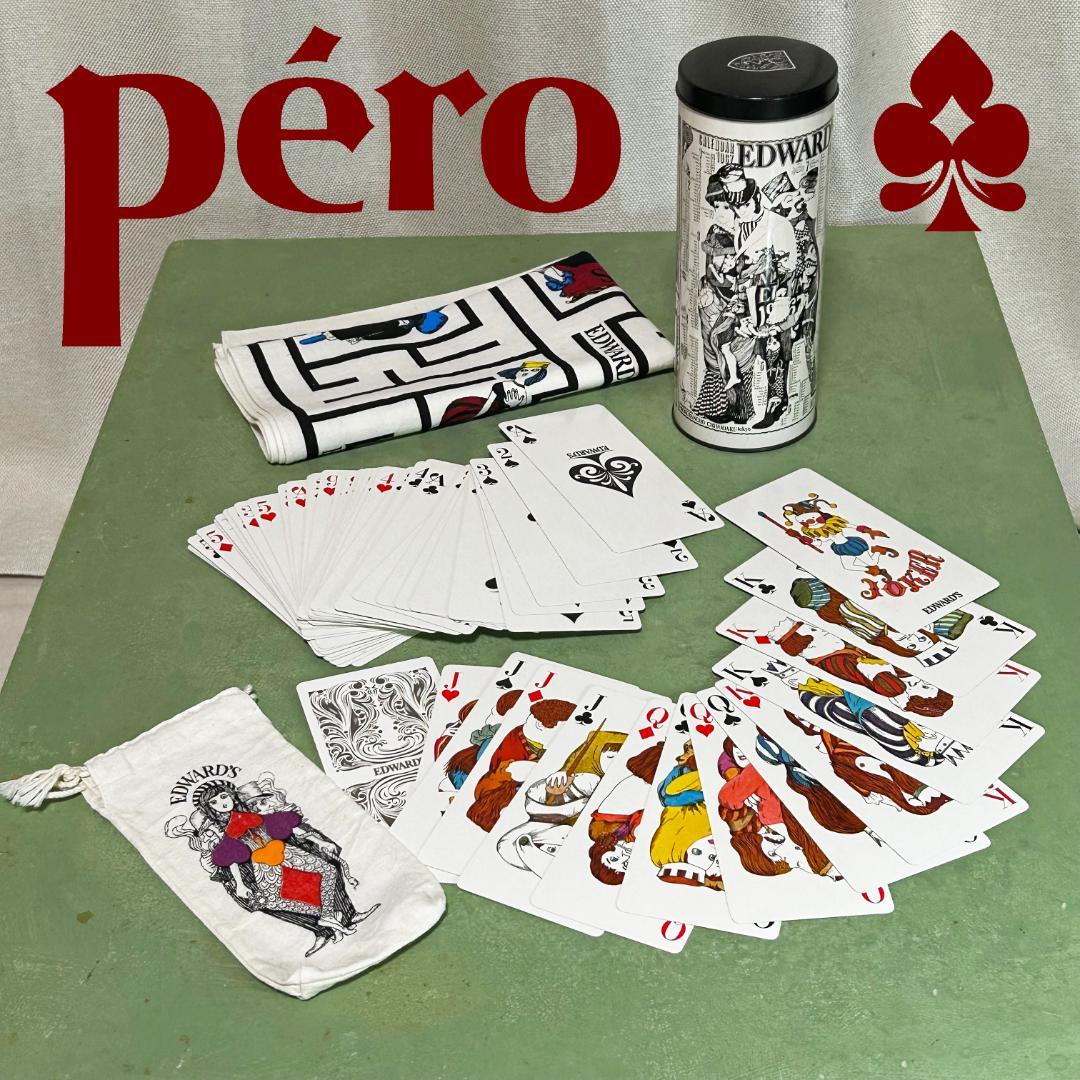 伊坂芳太良 EDWARD'S トランプ クロス 缶 3点 PERO ペロ 激レア - メルカリ
