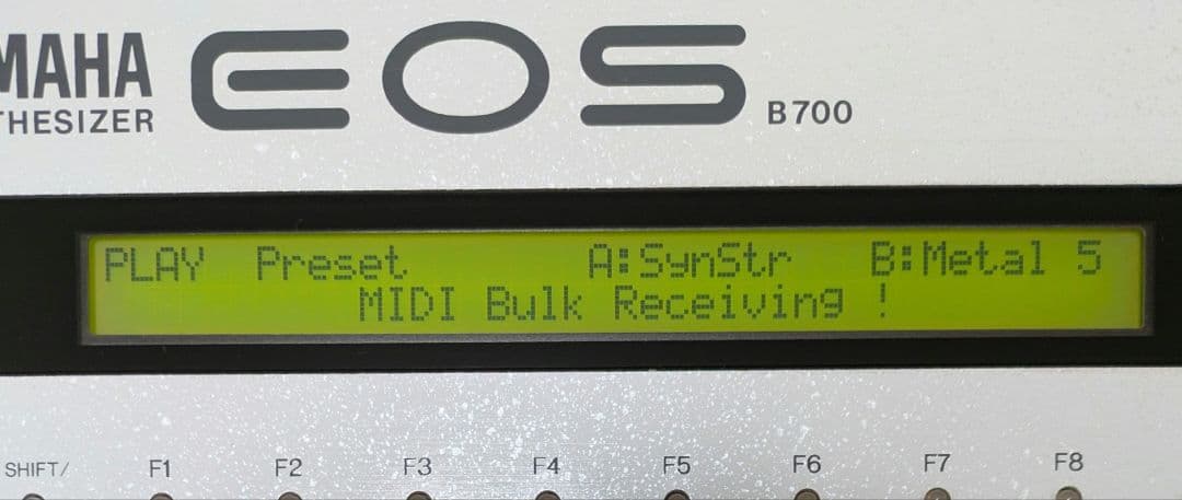 ヤマハ シンセサイザー EOS B700 MDF3 ジャンク扱い品 - メルカリ