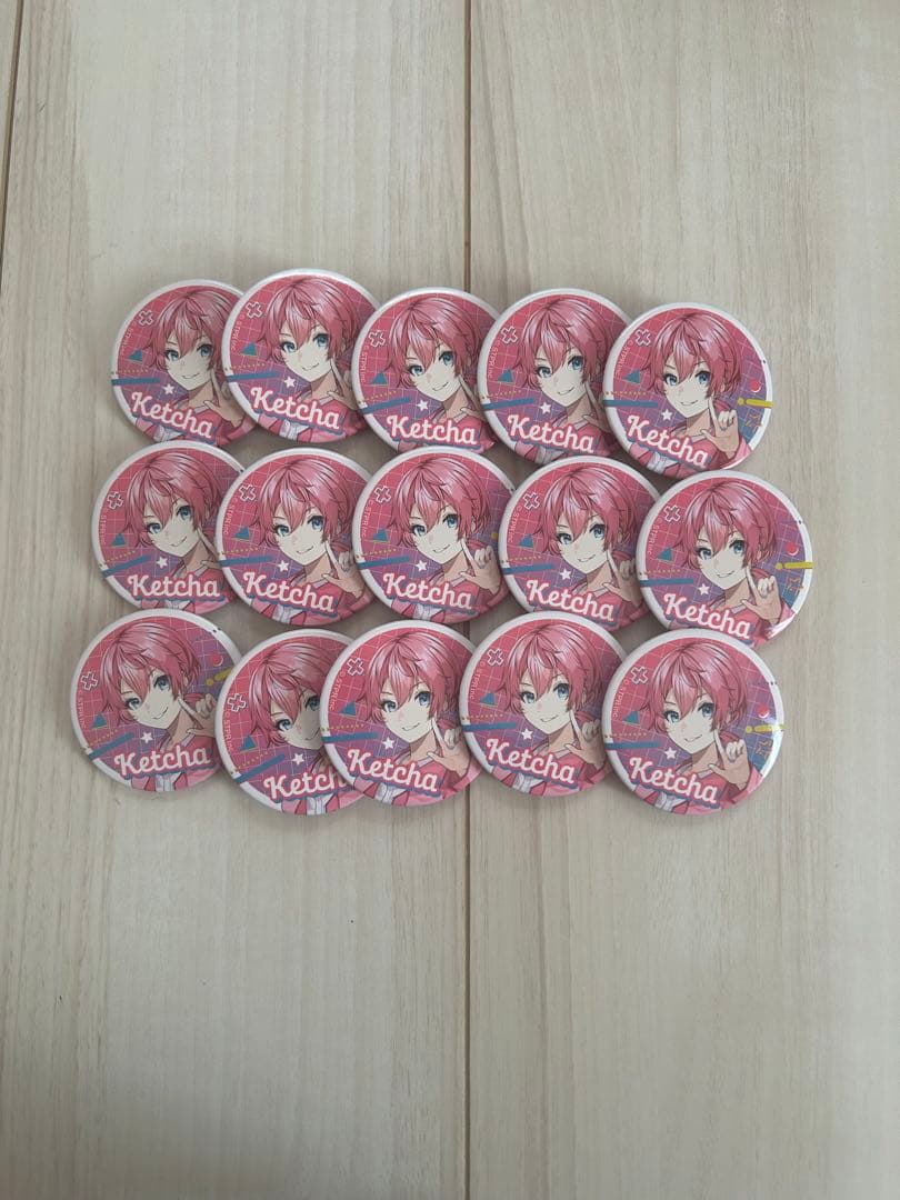 AMPTAK×COLORS けちゃ 缶バッジ 15個 セット - メルカリ