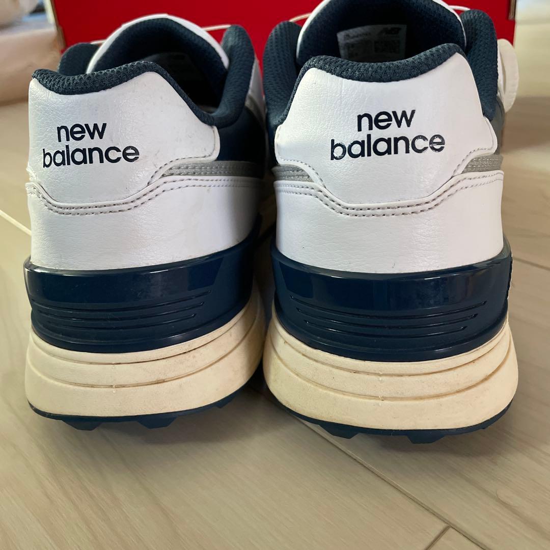 【Aki】New Balance 574J ゴルフシューズ 26.5cm