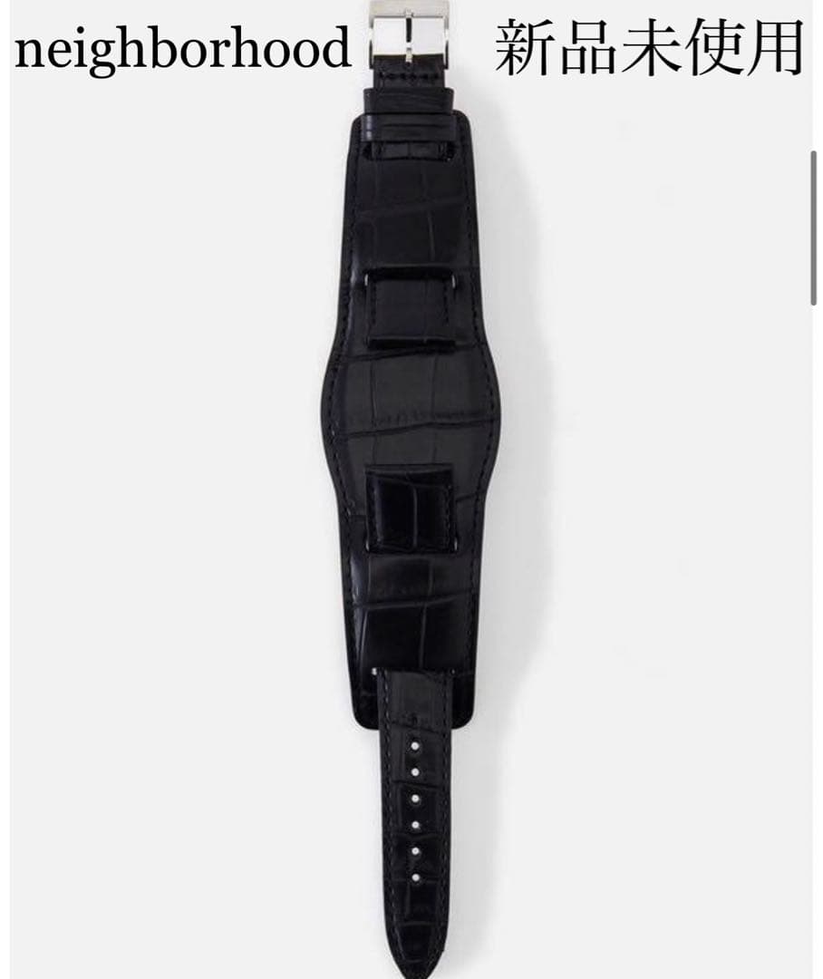 neighborhood ネイバーフッド 時計 バンド 台座付き クロコ - メルカリ