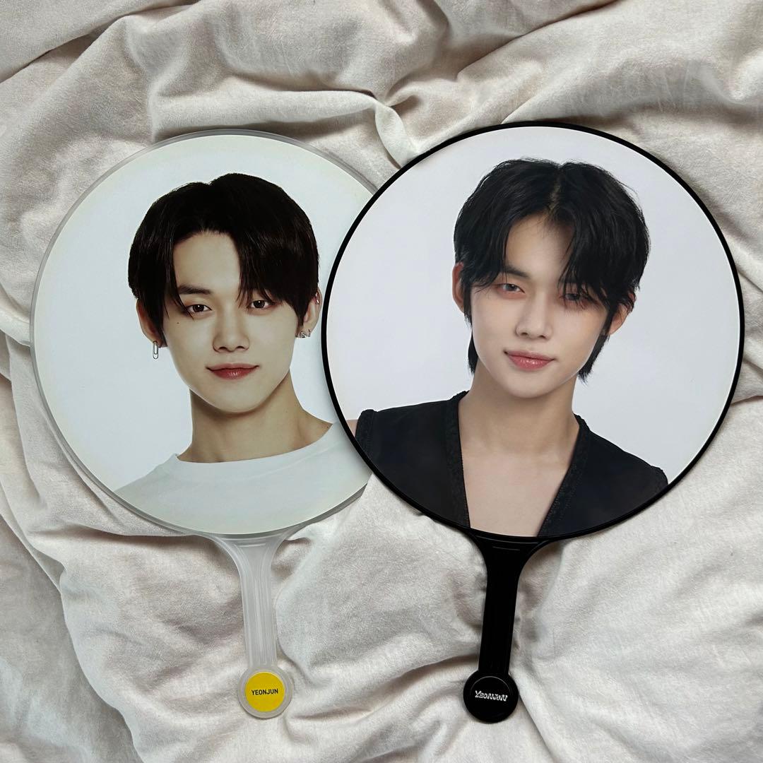 TXT ヨンジュン うちわ - メルカリ