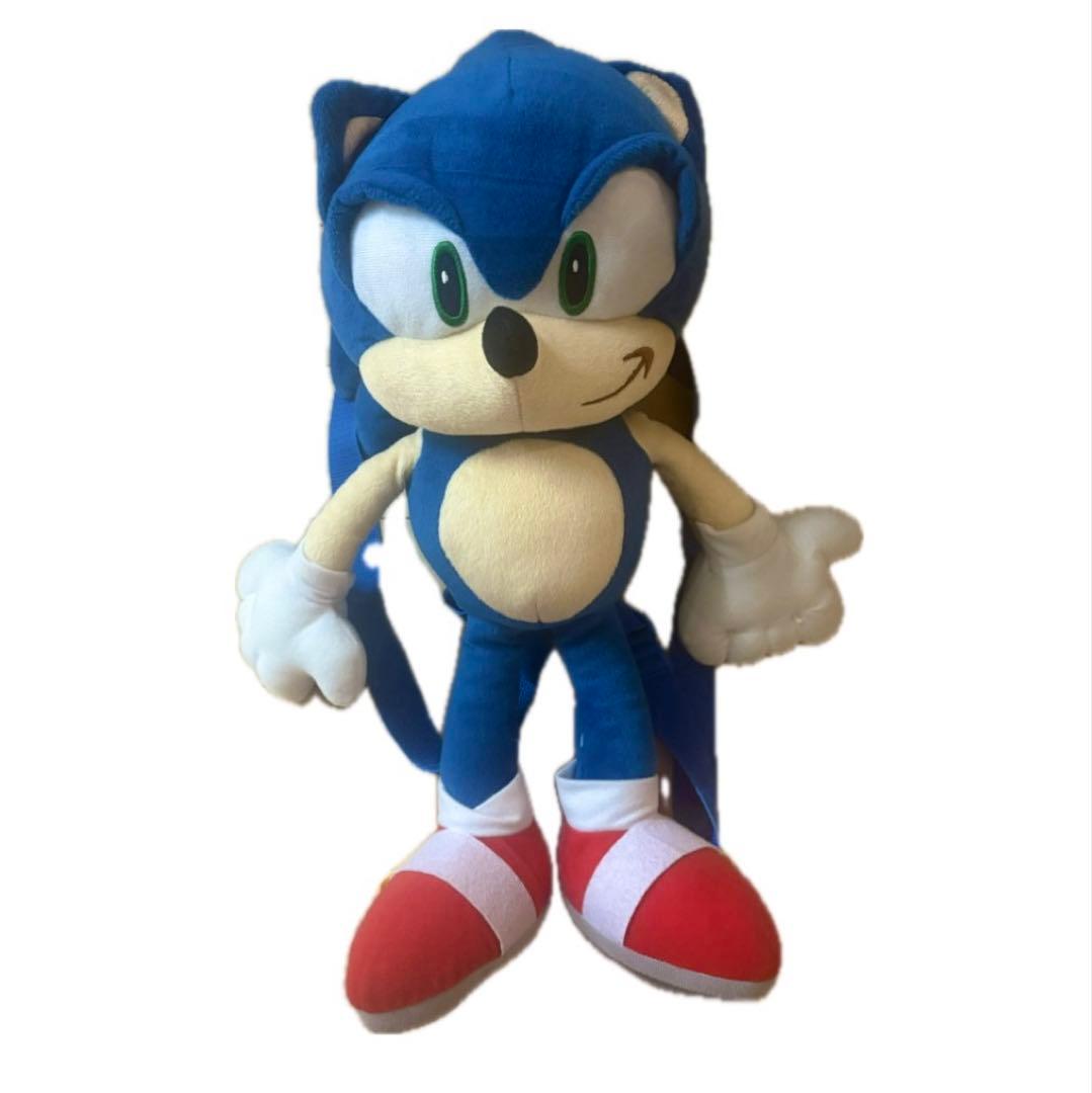 ソニック ぬいぐるみ リュック y2k 平成 ギャル タグ付き ポップ SONIC ぬいぐるみリュック（ソニック） – インフォレンズ・ギーク