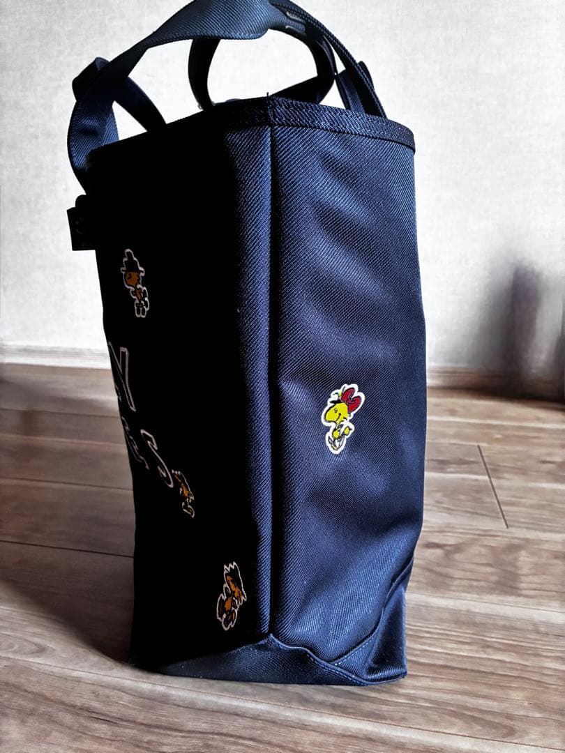 PEARLY GATES トートバッグ ネイビー 大容量 - メルカリ