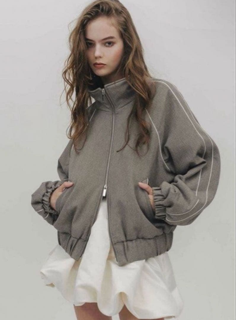 THETOE the toe Brixton track jacket GRAY - メルカリ