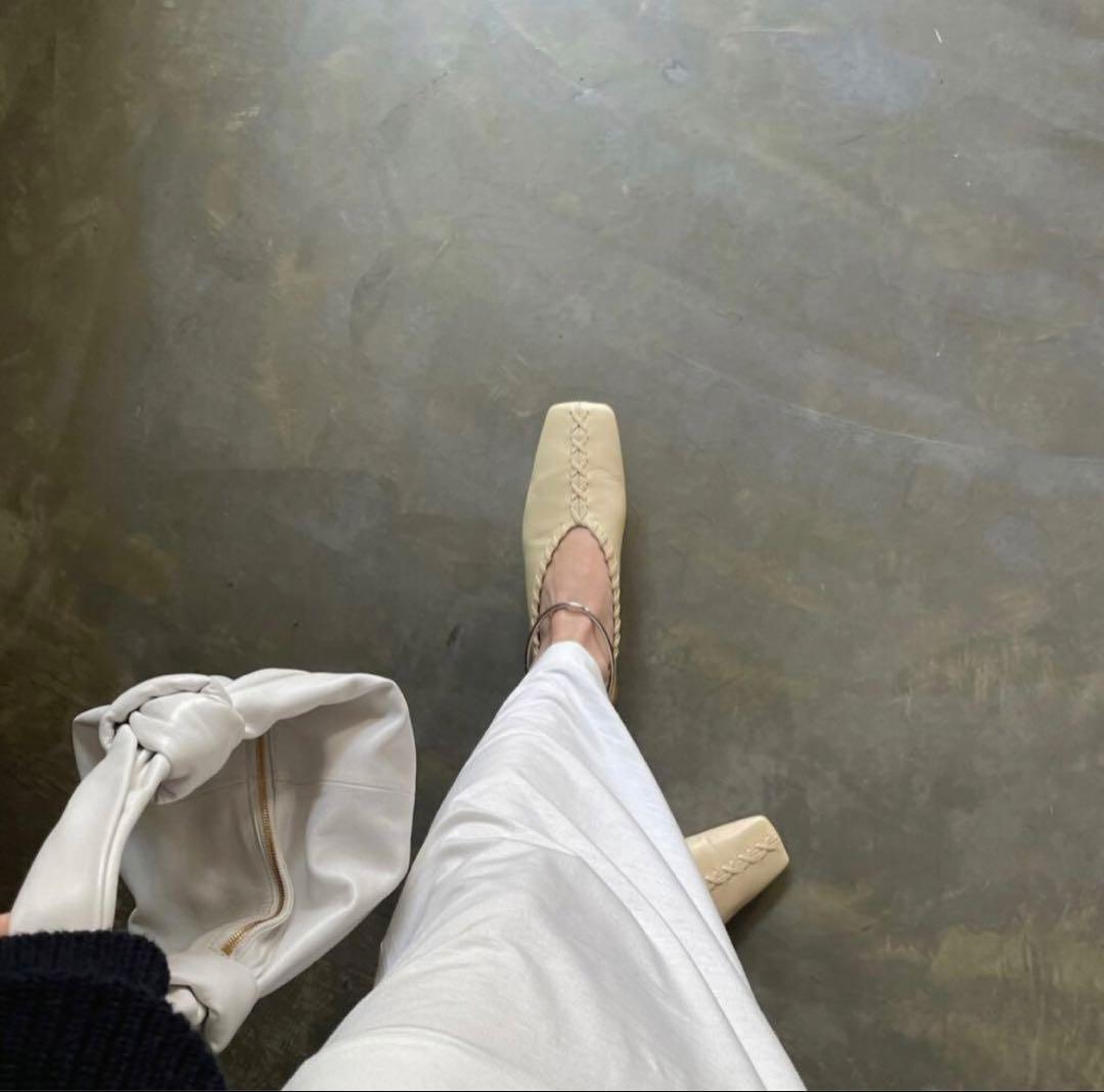 JIL SANDER ジルサンダー アンクレットバレリーナシューズ 36.5 - メルカリ