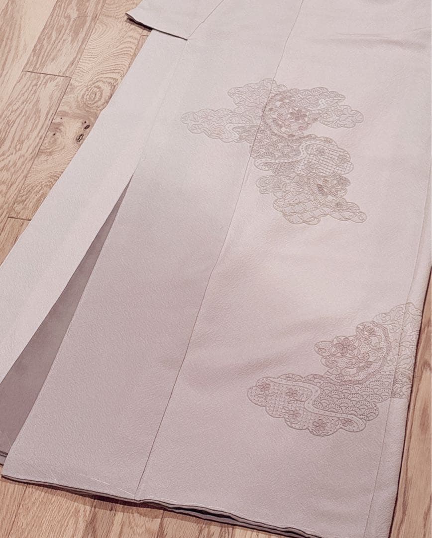 美品 訪問着 フルセット 裄65 スワトウ 卒業式 入学式 結婚式 M L 袋帯