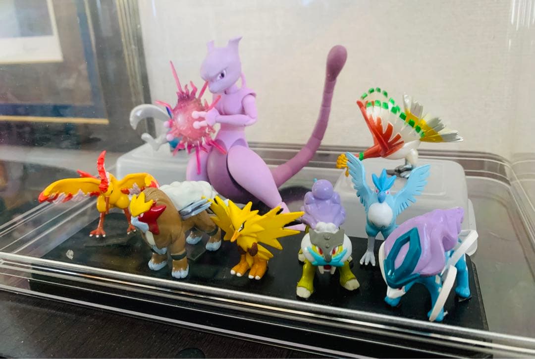 ポケモン】ミュウツー☆伝説ポケモン☆フィギュア☆モンコレ☆全9種類