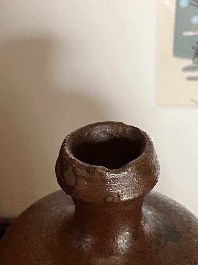 古備前 人形徳利 大黒天 福禄寿 在銘 花瓶 - メルカリ